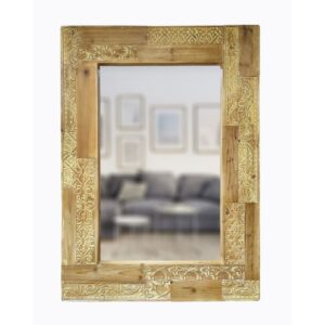 Espejo Marco de Madera Labrado