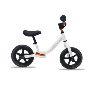 Bicicleta Balance Baccio R12 Blanca/Naranja