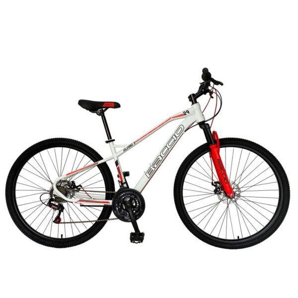 Bicicleta Baccio Alpina R29 Blanco/Rojo