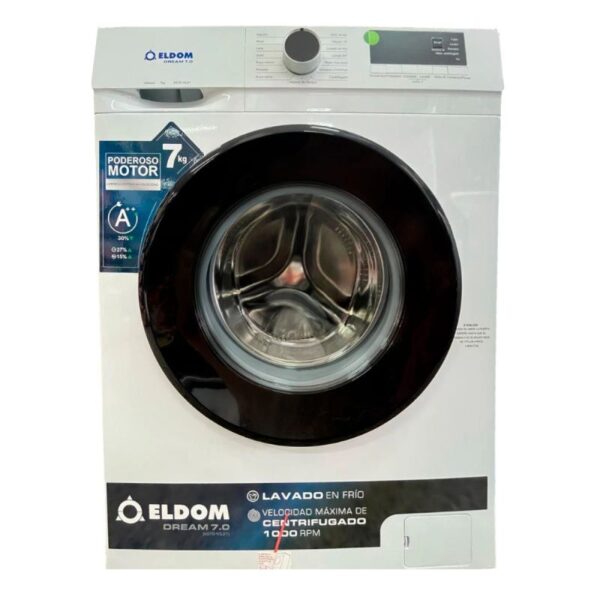 Lavarropas Eldom carga frontal inverter Nova 11kg - Image 3