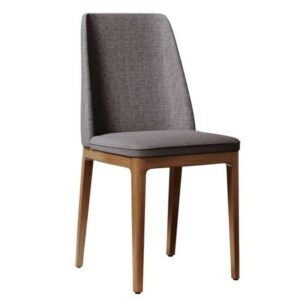 Silla City Linho Cinza Claro / Natural  642