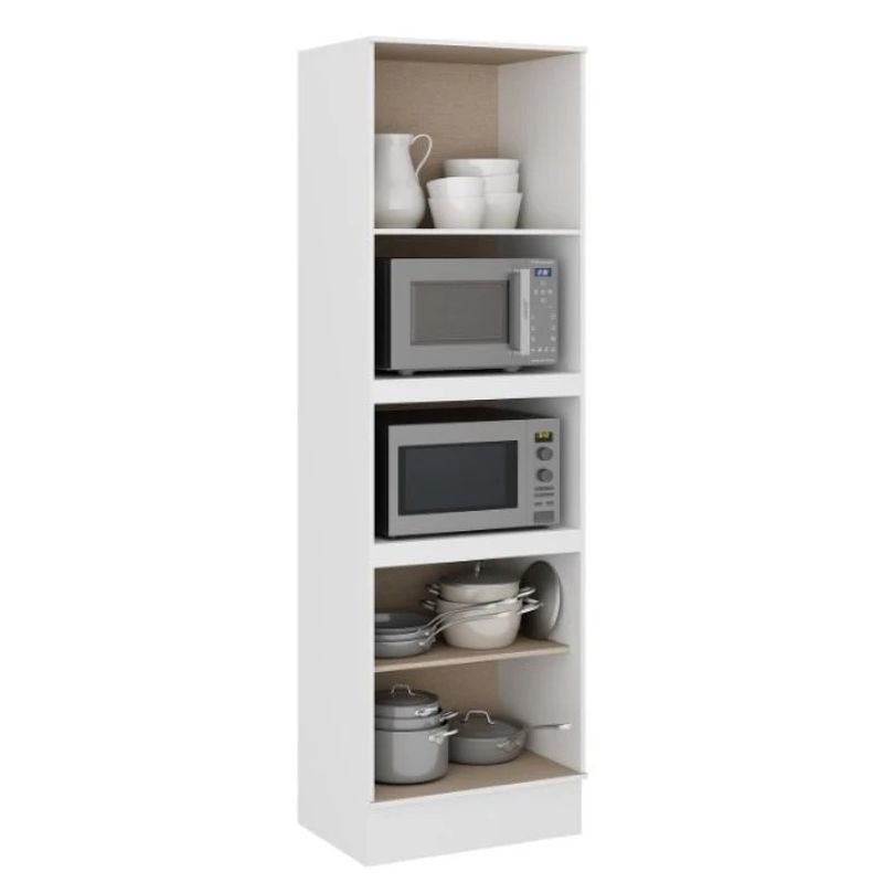 Torre de Cocina Americana 2 Hornos Blanco