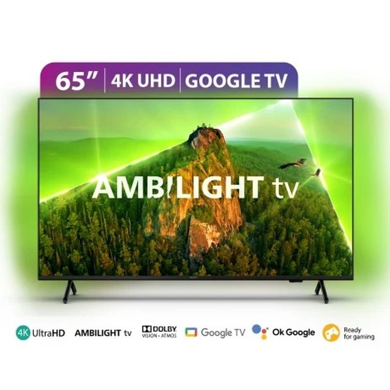 Tv Led Philips 65" 4K con ambilight 65PUD7908/77